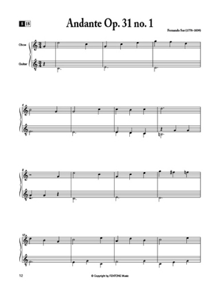 Timeless Classics - Hautbois et Guitare - Partition - Duos